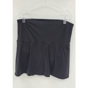 Lands‎ End Black Swim Skirt With Built In Briefs Size 18W